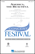 cover America, the Beautiful Two-Part choral sheet music cover